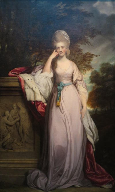 Portrait of Anne Montgomery (c.1752-1819), wife of 1st Marquess Townshend by Joshua Reynolds